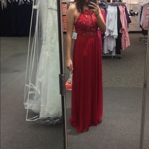 Red Prom Dress Size 5!